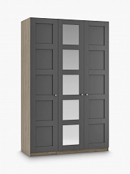 Шкаф распашной 3-х дверный "Ричмонд" с зеркалом