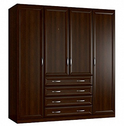 Шкаф распашной 4-х дверный "Гамма-5"