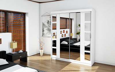 Шкаф купе 2-х дверный "Миррор 7.2"