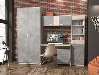 Модульная молодежная мебель "Ассоль-3"