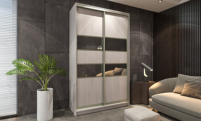 Шкаф купе 2-х дверный "Манхэттен-12"