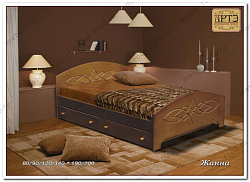 Деревянная кровать "Жанна"