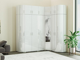 Модульный угловой распашной шкаф "Радиолла-21"