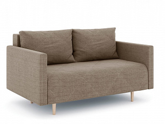 Прямой диван "Милли Мини" рогожка дрим люкс 4