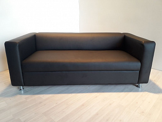 Диван "Клиппан нераскладной коричневый"