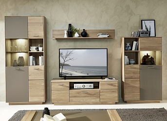 Модульная стенка для гостиной "Омега-5"