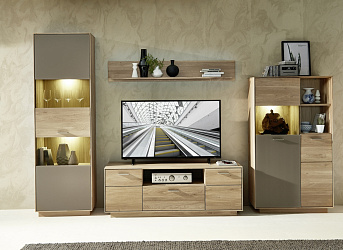 Модульная стенка для гостиной "Омега-6"