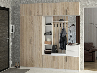 Модульная прихожая "Трим-9" ЛДСП