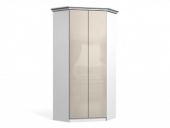 Угловой распашной 2-х дверный шкаф "Глянец"