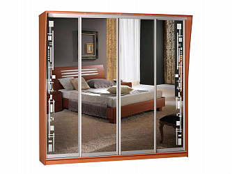 Шкаф купе 4-х дверный "Концепт-37"