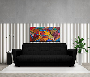 Диван книжка "Лира черный"