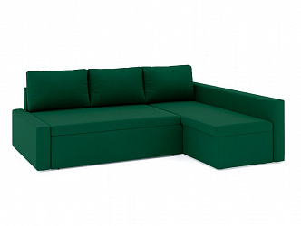 Угловой диван "Фрихетен" велюр зара малахит 33