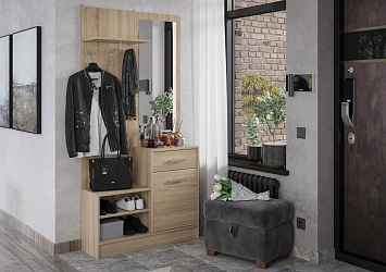 Прихожая "Дебора" дуб сонома