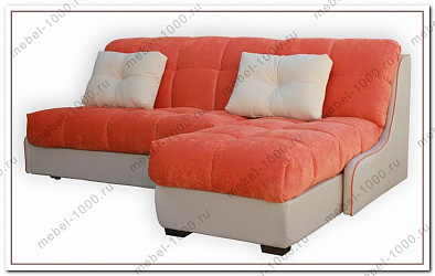 Угловой диван "Тахко узкие подлокотники" на металлокаркасе