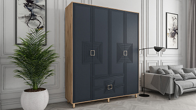 Шкаф 4-х дверный "Ришелье-20"