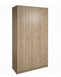 Шкаф распашной 3-х дверный "ШР-3-3"