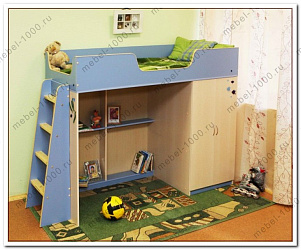 Кровать-чердак "Сказка-2"