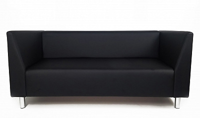 Диван нераскладной "Эволюшен черный"