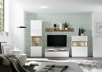 Модульная стенка для гостиной "Луна-6"