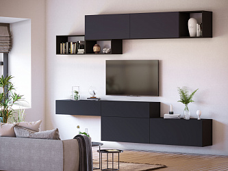 Модульная стенка для гостиной "Марта-6"