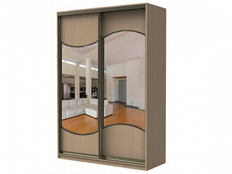 Шкаф-купе 2-х дверный "Аурум-3" 	