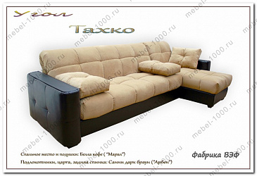 Угловой диван "Тахко универсальный" на металлокаркасе