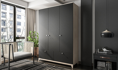 Шкаф распашной "Хелен-40" ЛДСП