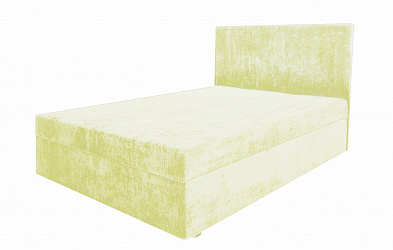 Мягкая кровать тахта "Атланта бежевая с ПМ"