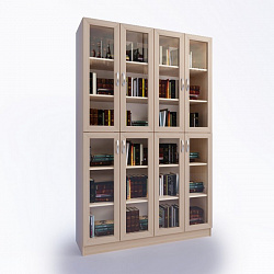 Библиотечный шкаф 4/2 (модульная группа)