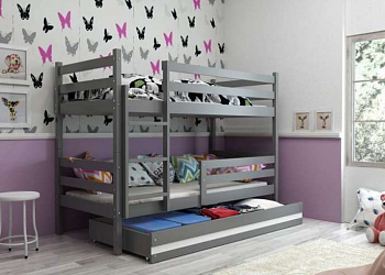 Двухъярусная кровать из массива "Юниор"