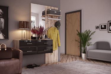 Модульная прихожая "Глянец-4"