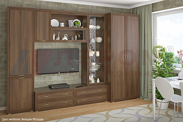 Модульная стенка для гостиной "Карина-7"