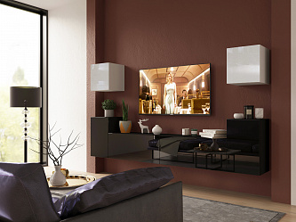 Модульная стенка для гостиной "Некст эко-20"