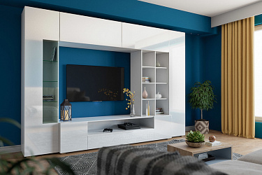 Стенка для гостиной "Денди-1"