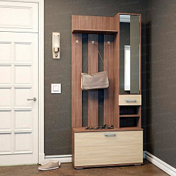 Прихожая "Соренто" ясень шимо темный/светлый