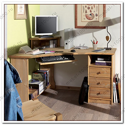 Компьютерный деревянный стол №1