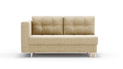 Диван кушетка "Лея" рогожка дрим дарк беж