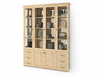 Шкаф распашной 4-х дверный "Витраж-9"