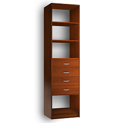 Открытая гардеробная "Молли" №3