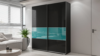 Шкаф купе 2-х дверный "Аристо нова люкс МДФ-2"