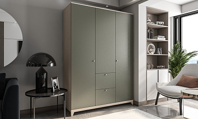 Шкаф распашной "Хелен-39" МДФ