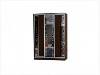 Шкаф-купе 3-х дверный "Лагуна-4"