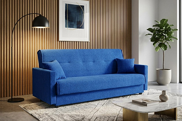 Диван книжка "Милан" синий