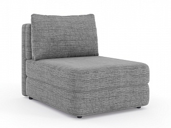 Кресло для отдыха "Степ" раскладное рогожка дрим грей